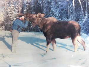 Boyd Porter with Alaska Moose